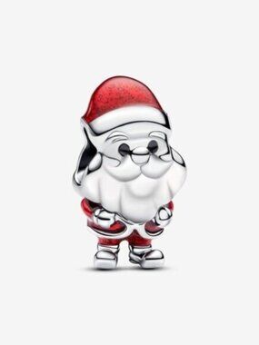 Authentic Playful Santa Pandora Charm